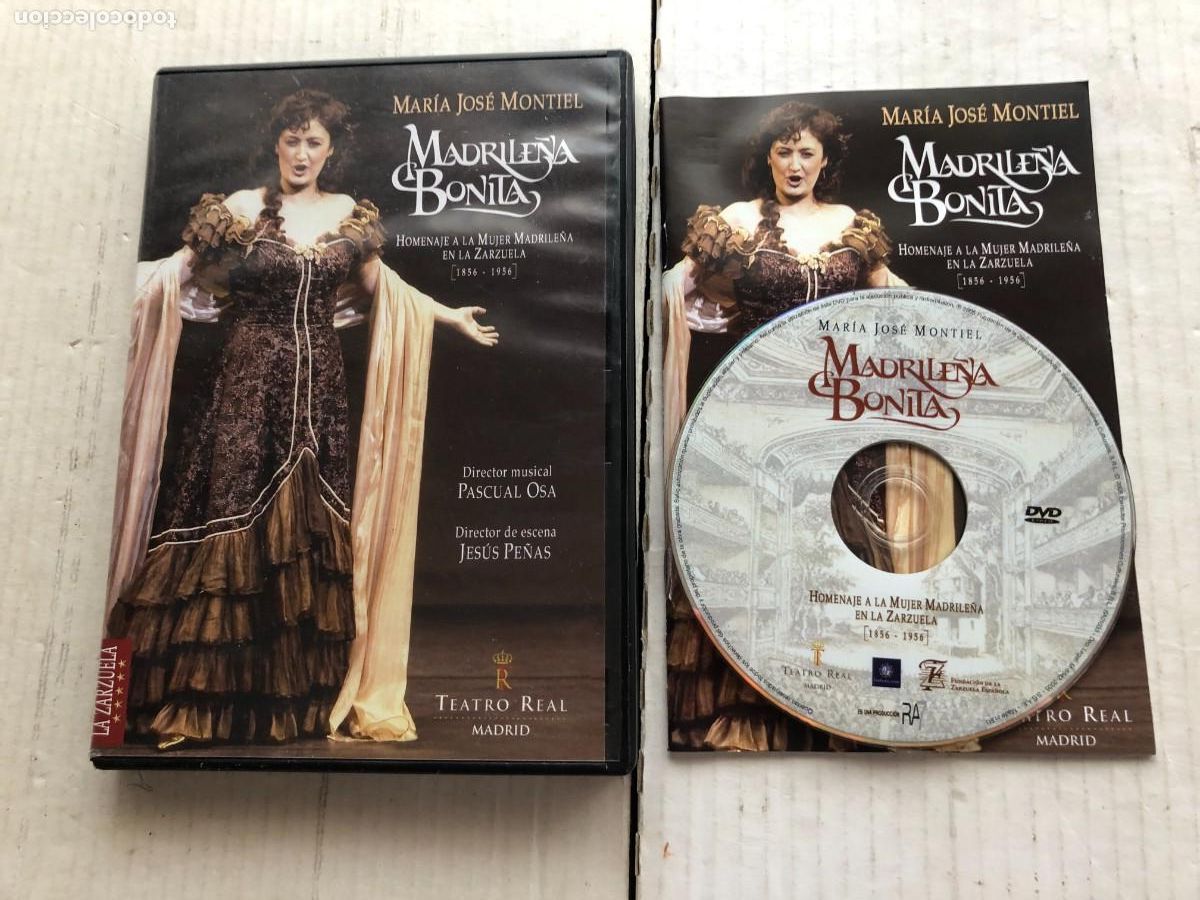 V&iacute;deos y DVD Musicales: MADRILE&Ntilde;A BONITA - MARIA JOSE MONTIEL - ZARZUELA - TEATRO REAL MADRID - DVD MUSICAL KREATEN
