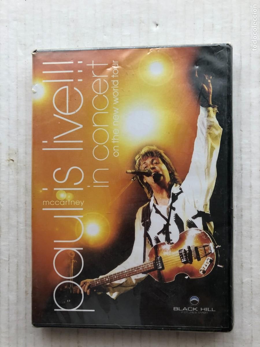 V&iacute;deos y DVD Musicales: PAUL IS LIVE IN CONCERT ON THE NEW WORLD TOUR MC CARTNEY - DVD MUSICAL KREATEN