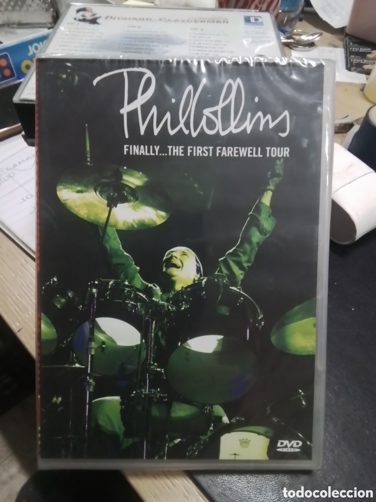 V&iacute;deos e DVD Musicais: DVD Philcollins Finally ... The first farewell tour - Nuevo sin abrir