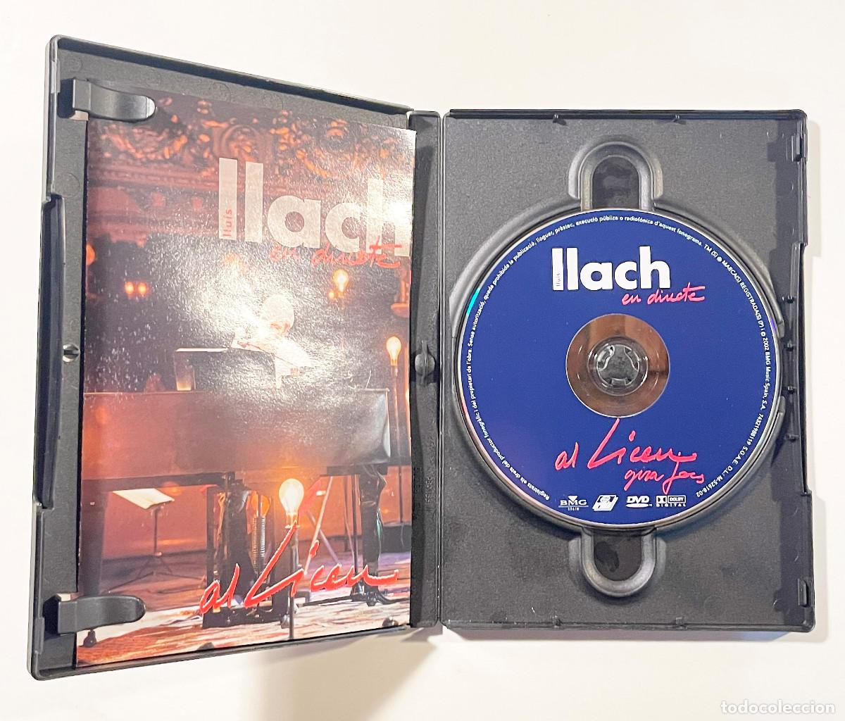 V&iacute;deos y DVD musicales: LLUIS LLACH EN DIRECTE AL LICEU - Foto 3