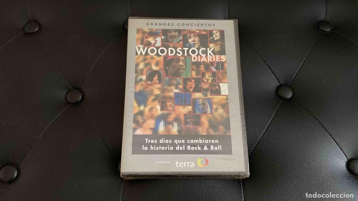 Video e DVD Musicali: DVD. THE WOODSTOCK DIARIES. GRANDES CONCIERTOS. PRECINTADO