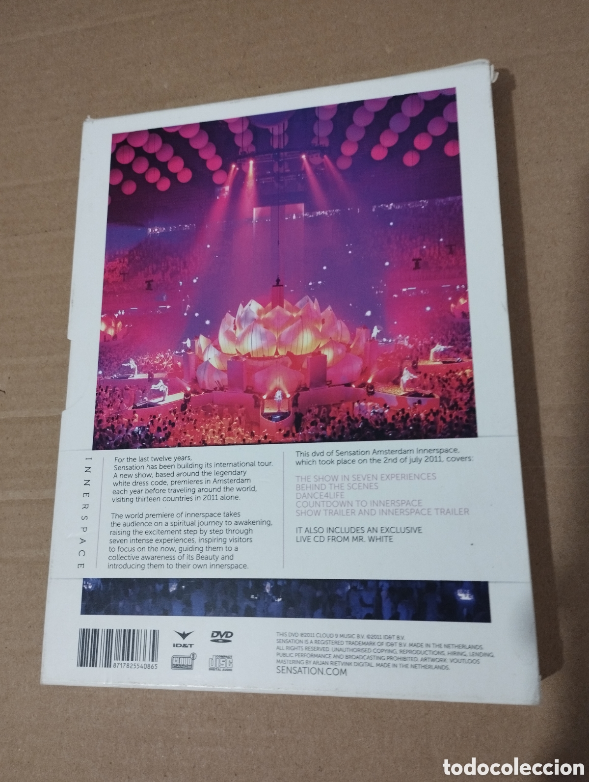 V&iacute;deos y DVD musicales: SENSATION. INNERSPACE (DVD) - Foto 5