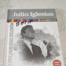 Vídeos y DVD Musicales: JULIO IGLESIAS SU MEJOR COLECCIÓN LIBRO + DVD SONY MUSIC EN ESPAÑA