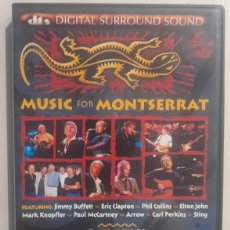 Vídeos y DVD Musicales: DVD BEATLES MUSIC FOR MONTSERRAT CONCERT PAUL MCCARTNEY STING ELTON JOHN PHIL COLLINS MARK KNOPLER
