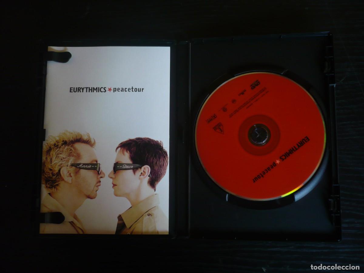 V&iacute;deos y DVD musicales: EURYTHMICS PEACETOUR - DVD + LIBRITO - COMO NUEVO - Foto 3