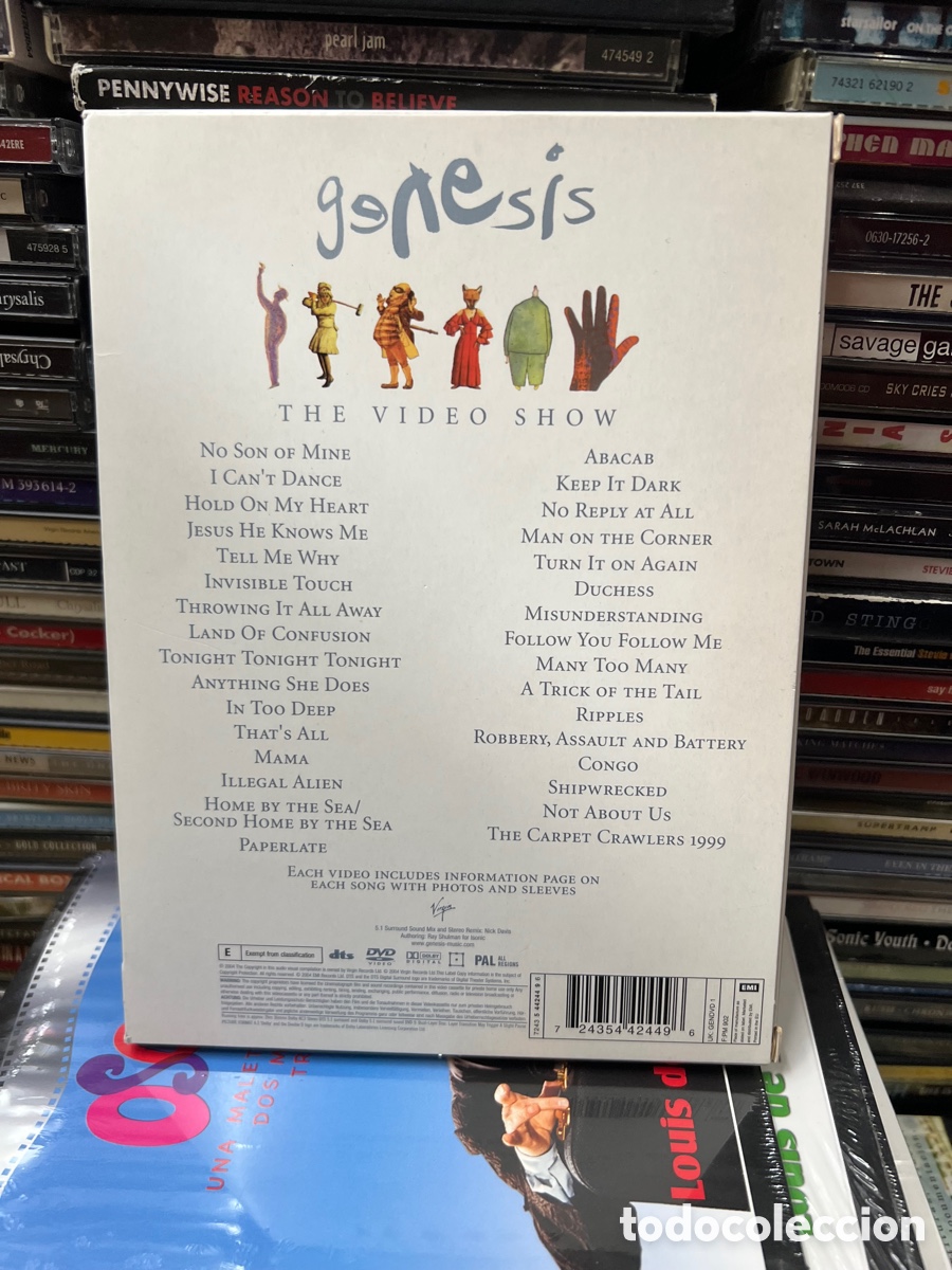 V&iacute;deos y DVD musicales: Genesis The video show - Foto 2