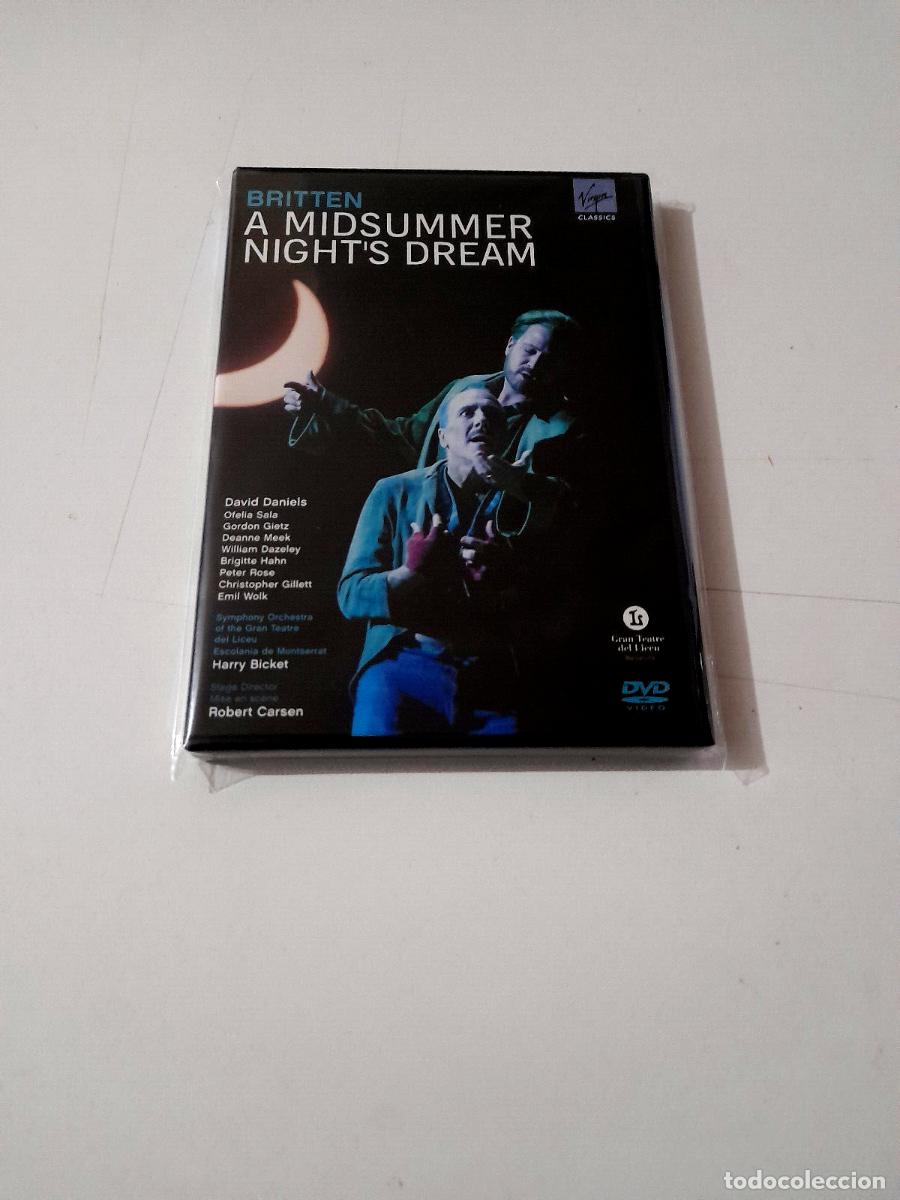 Musikvideos und DVDs: DVD &rdquo;BRITTEN A MIDSUMMER NIGHT'S DREAM&rdquo; COMO NUEVO DAVID DANIELS ROBERT CARSEN H