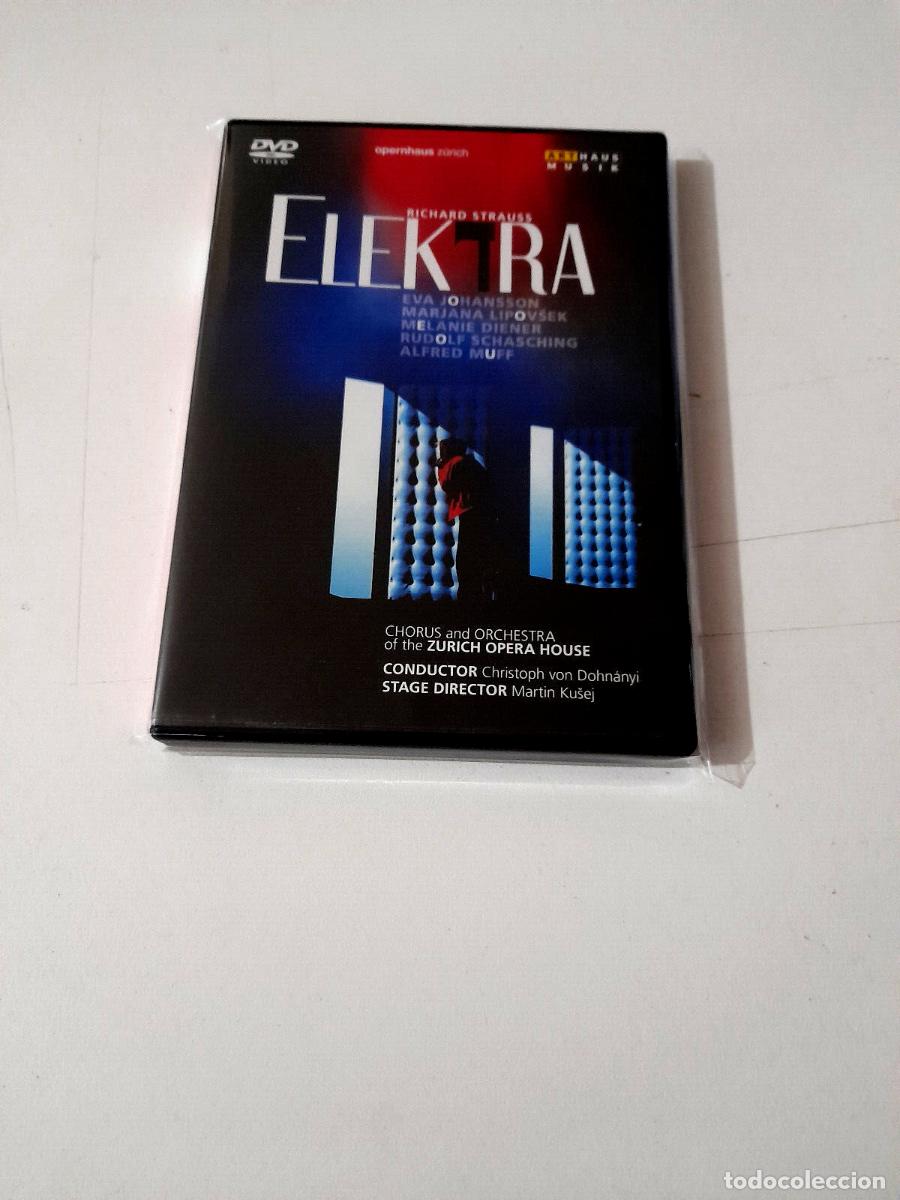 Musikvideos und DVDs: DVD &rdquo;STRAUSS ELEKTRA&rdquo; COMO NUEVO EVA JOHANSSON VON DOHNANYI KUSEJ LIPOVSEK DIENE