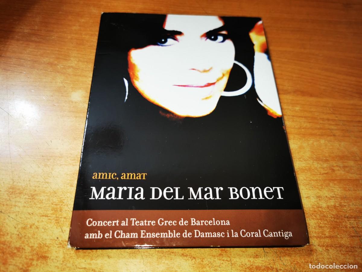 Video e DVD Musicali: MARIA DEL MAR BONET Amic, amat DVD DIGIPACK 2006 CONCERT AL TEATRE GREC DE BARCELONA