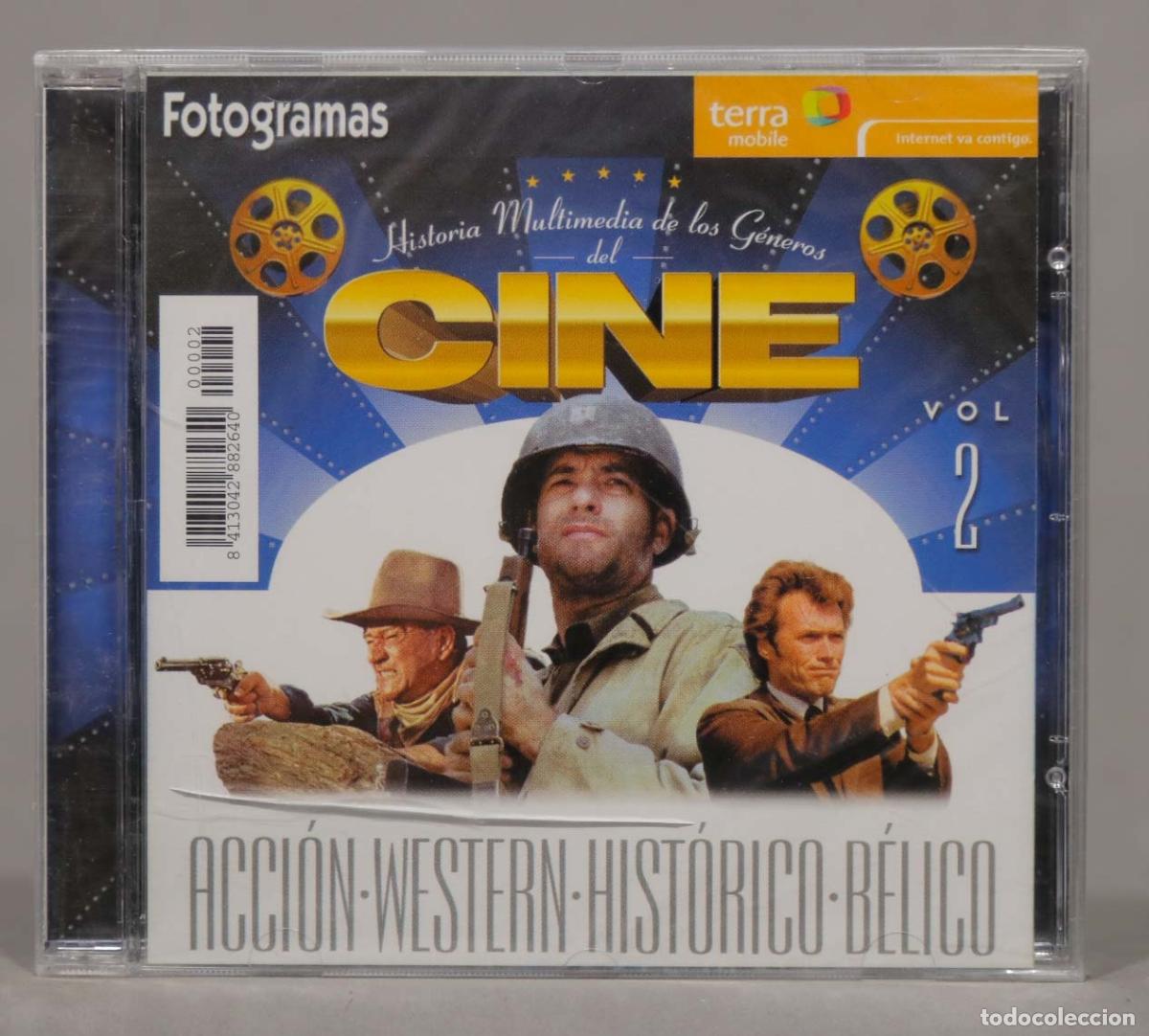 Musikvideos und DVDs: CD. HISTORIA MULTIMEDIA DE LOS GENEROS DEL CINE. PRECINTADO