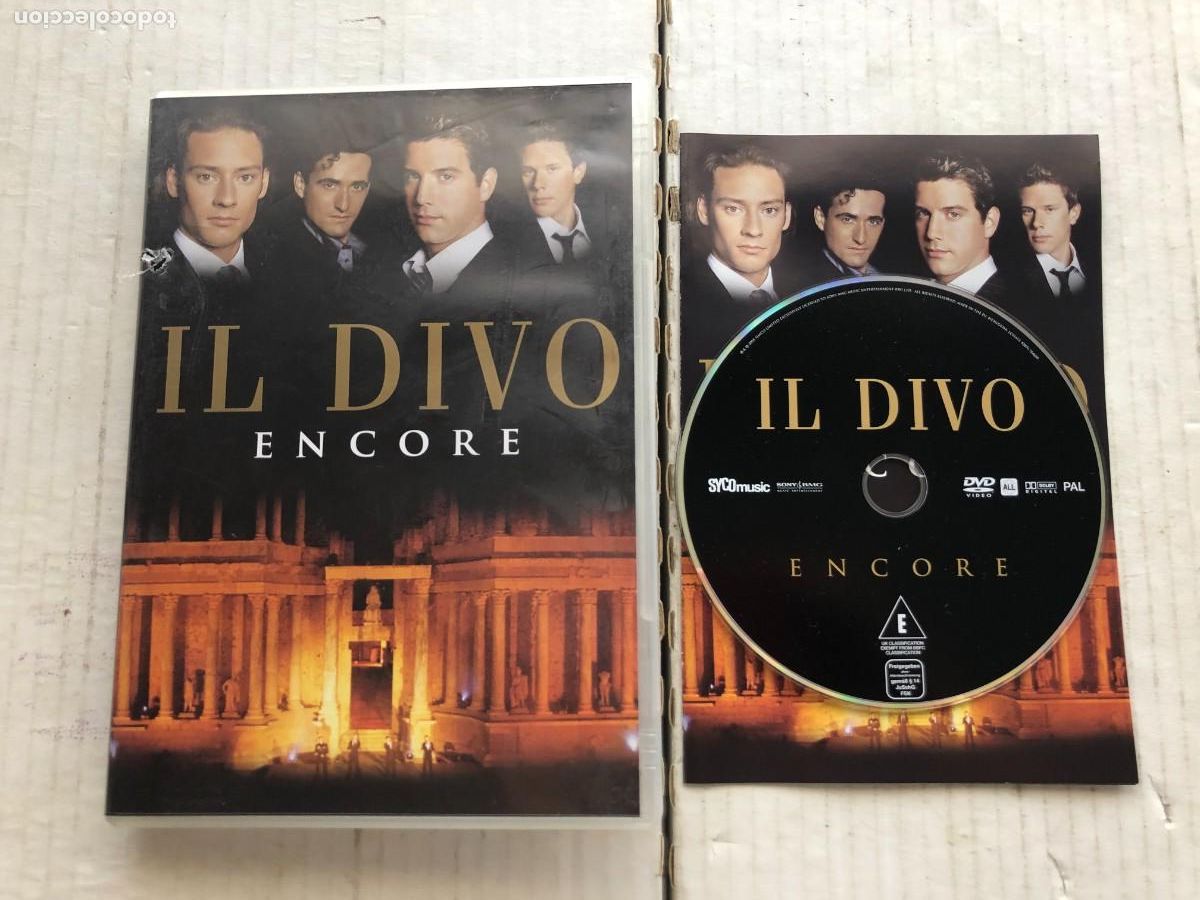 Musikvideos und DVDs: IL DIVO ENCORE - DVD MUSICAL KREATEN