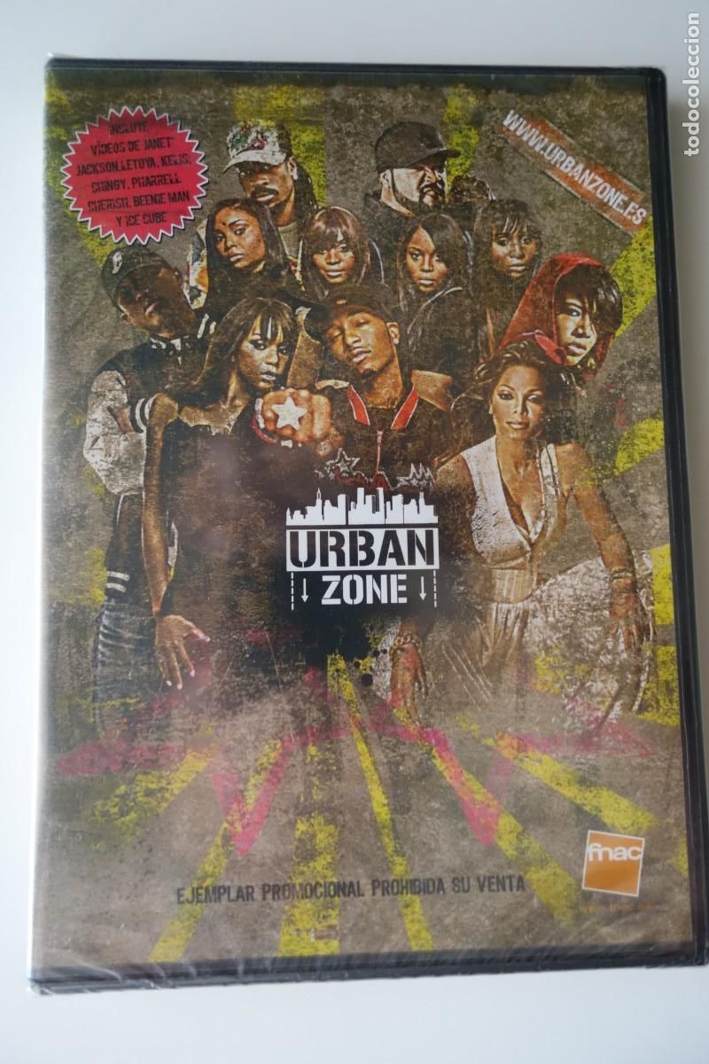 Video e DVD Musicali: URBAN ZONE. DVD RECOPILATORIO DE VIDEOS DE HIP HOP. PRECINTADO