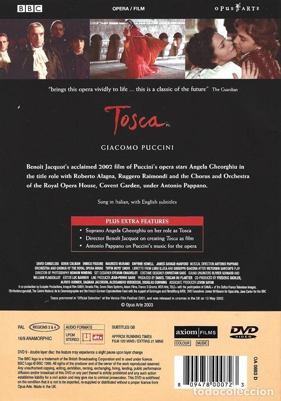 V&iacute;deos y DVD musicales: TOSCA PUCCINI - Foto 2