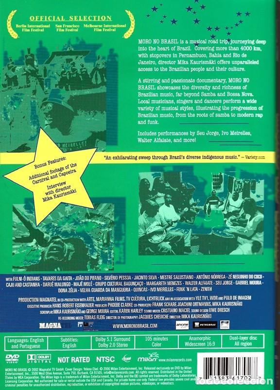V&iacute;deos y DVD musicales: MORO NO BRASIL - Foto 2