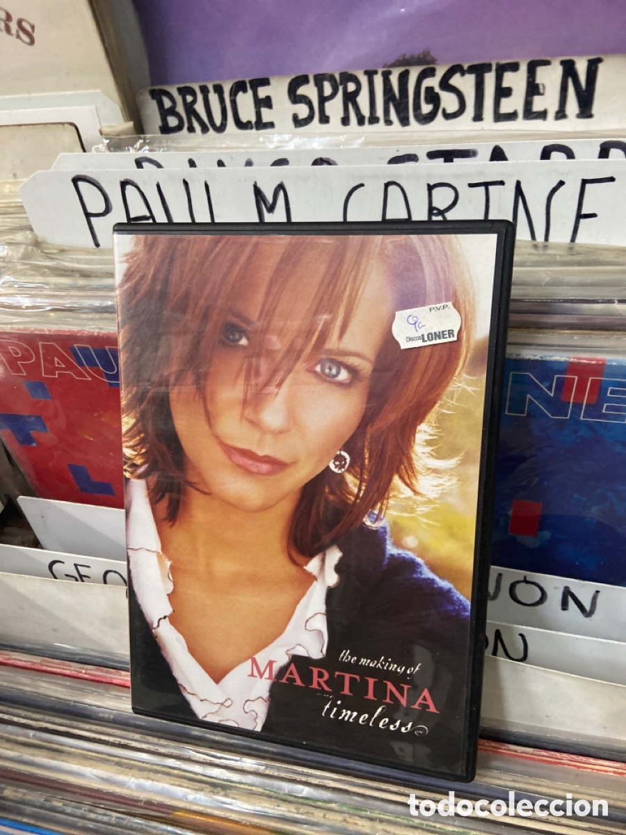 V&iacute;deos y DVD Musicales: The making of martina timeless