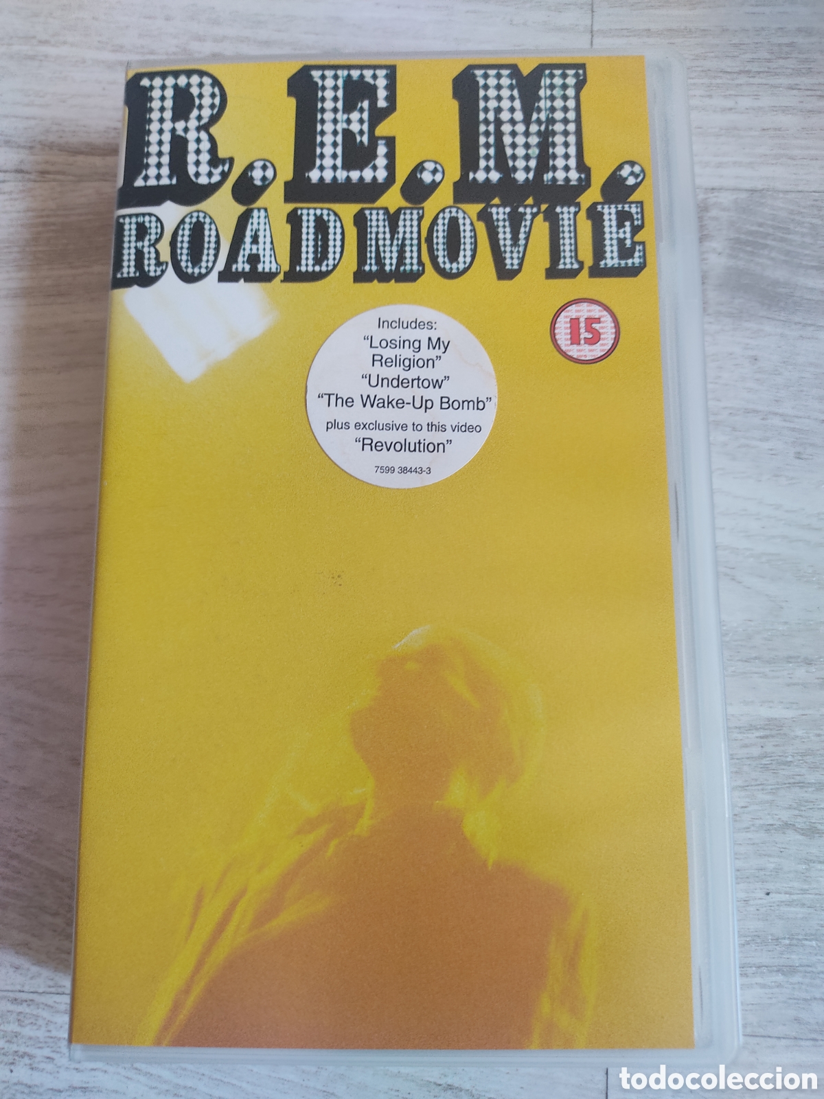 V&iacute;deos y DVD Musicales: Rem vhs Roadmovie R.E.M Road Movie