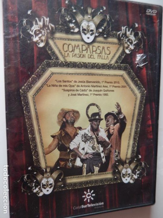 V&iacute;deos y DVD musicales: COMPARSAS , LA PASION DEL FALLA N&ordm; 3 - DVD - Foto 1