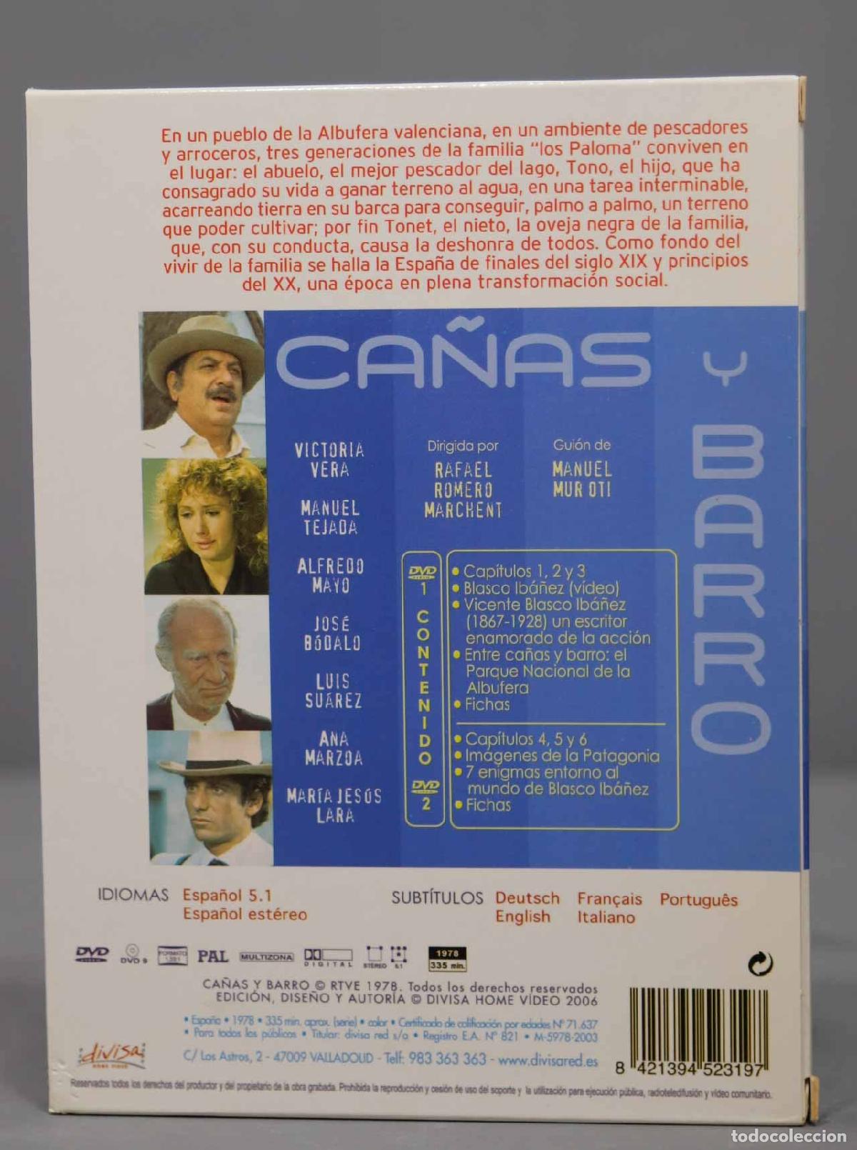 V&iacute;deos y DVD musicales: DVD. CA&Ntilde;AS Y BARRO - Foto 2