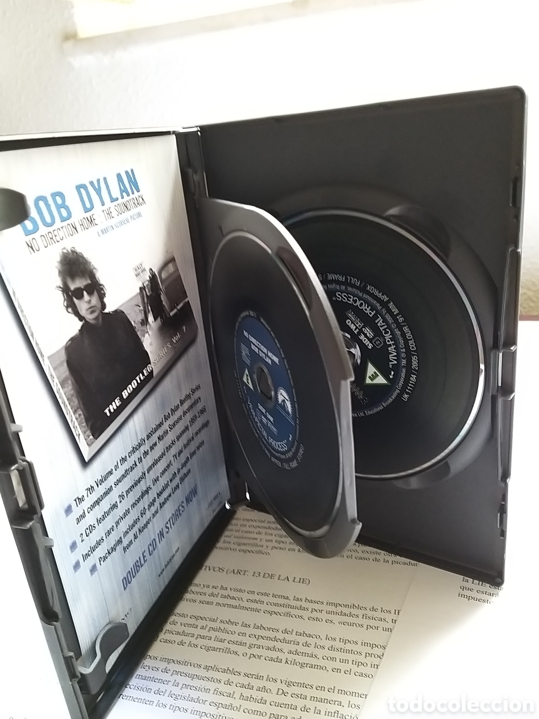 V&iacute;deos y DVD musicales: BOB DYLAN - NO DIRECTION HOME - 2 DVD SET - Foto 3