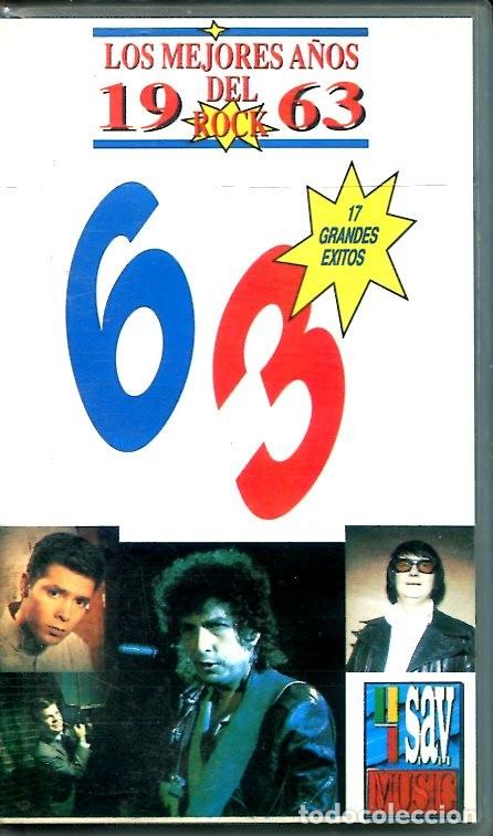 Video e DVD Musicali: LOS MEJORES A&Ntilde;OS DEL ROCK 1963 (VHS SAY MUSIC 1995 45 MINUTOS)
