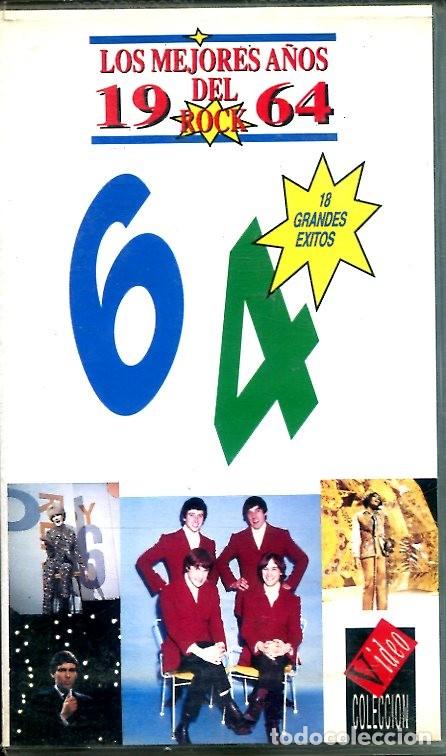 Video e DVD Musicali: LOS MEJORES A&Ntilde;OS DEL ROCK 1964 (VHS SAY MUSIC 1995 50 MINUTOS)