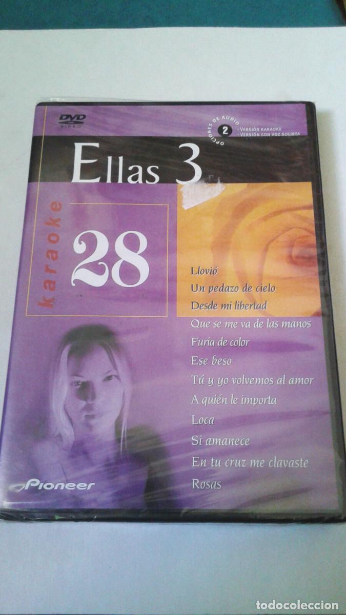 Video e DVD Musicali: DVD &rdquo;KARAOKE 28 ELLAS 3&rdquo; PRECINTADA SEALED