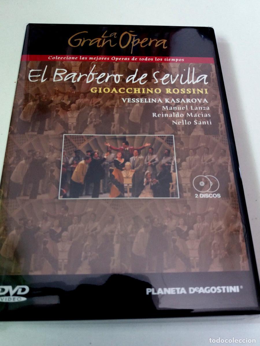 V&iacute;deos y DVD Musicales: DVD &rdquo;ROSSINI EL BARBERO DE SEVILLA&rdquo; 2DVD COMO NUEVO VESSELINA KASAROVA NELLO SAN