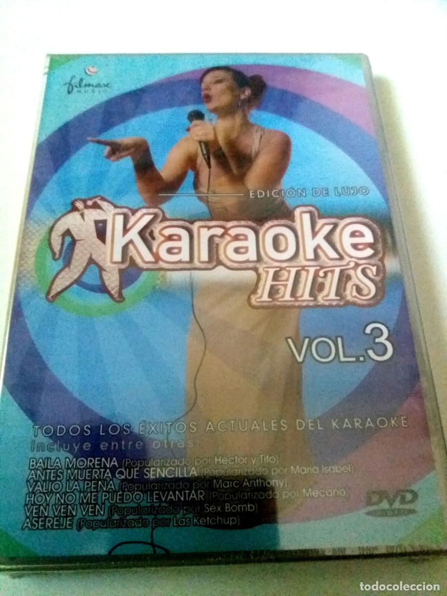 V&iacute;deos y DVD Musicales: DVD &rdquo;KARAOKE HITS VOL 3&rdquo; PRECINTADO SEALED EDICION DE LUJO MECANO MARIA ISABEL