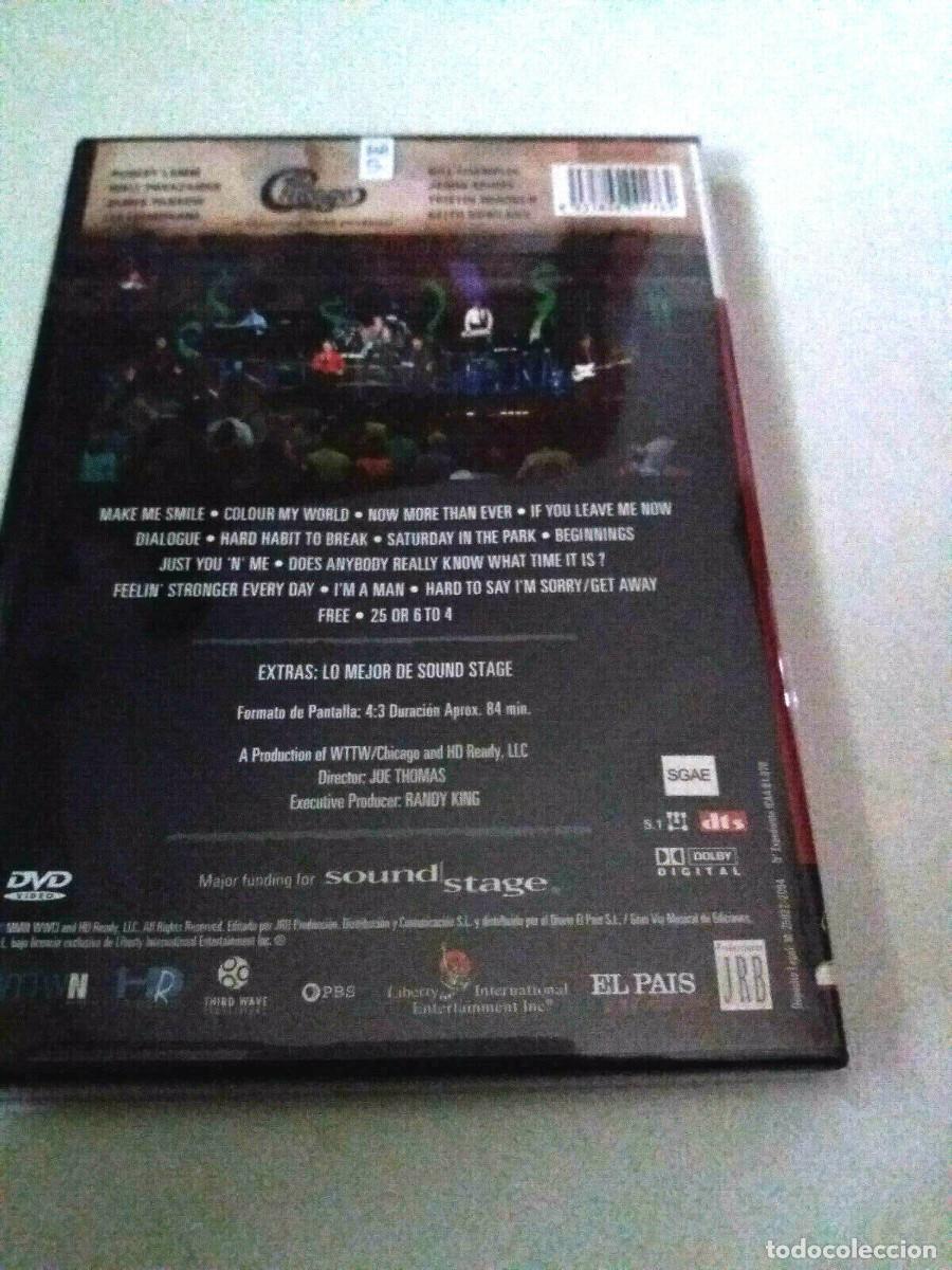 V&iacute;deos y DVD musicales: CHICAGO &rdquo;LIVE&rdquo; DVD - Foto 2