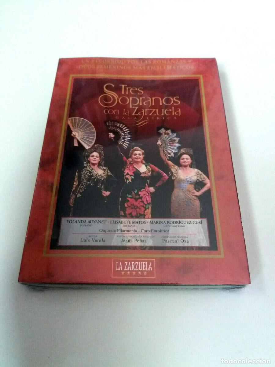 Video e DVD Musicali: DVD &rdquo;TRES SOPRANOS CON LA ZARZUELA&rdquo; PRECINTADO SEALED YOLANDA AUYANET ELISABETE