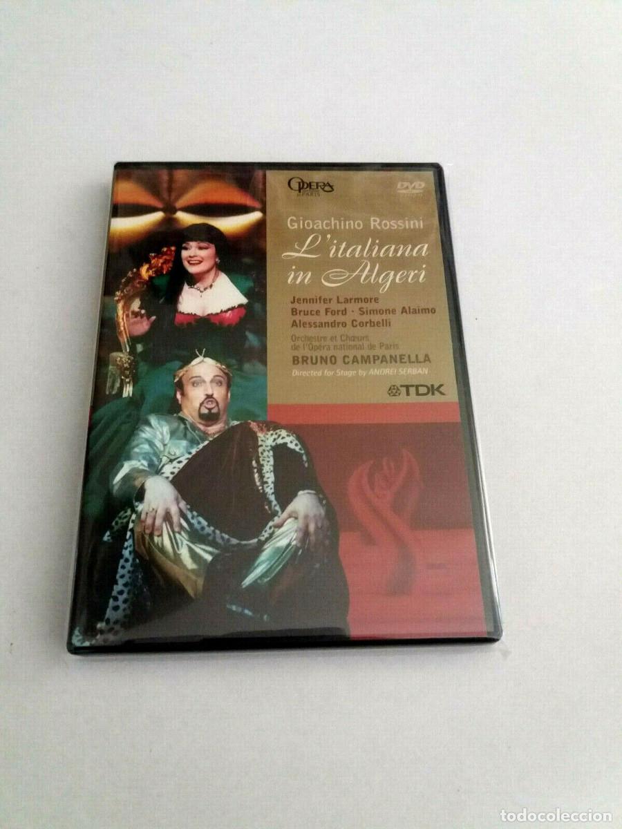 Video e DVD Musicali: DVD &rdquo;ROSSINI L'ITALIANA IN ALGERI&rdquo; COMO NUEVO BRUNO CAMPANELLA JENNIFER LARMORE