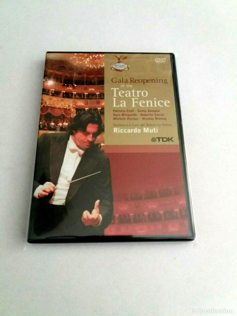 Video e DVD Musicali: DVD &rdquo;GALA REOPENING OF THE TEATRO LA FENICE&rdquo; COMO NUEVO RICCARDO MUTI PATRIZIA C