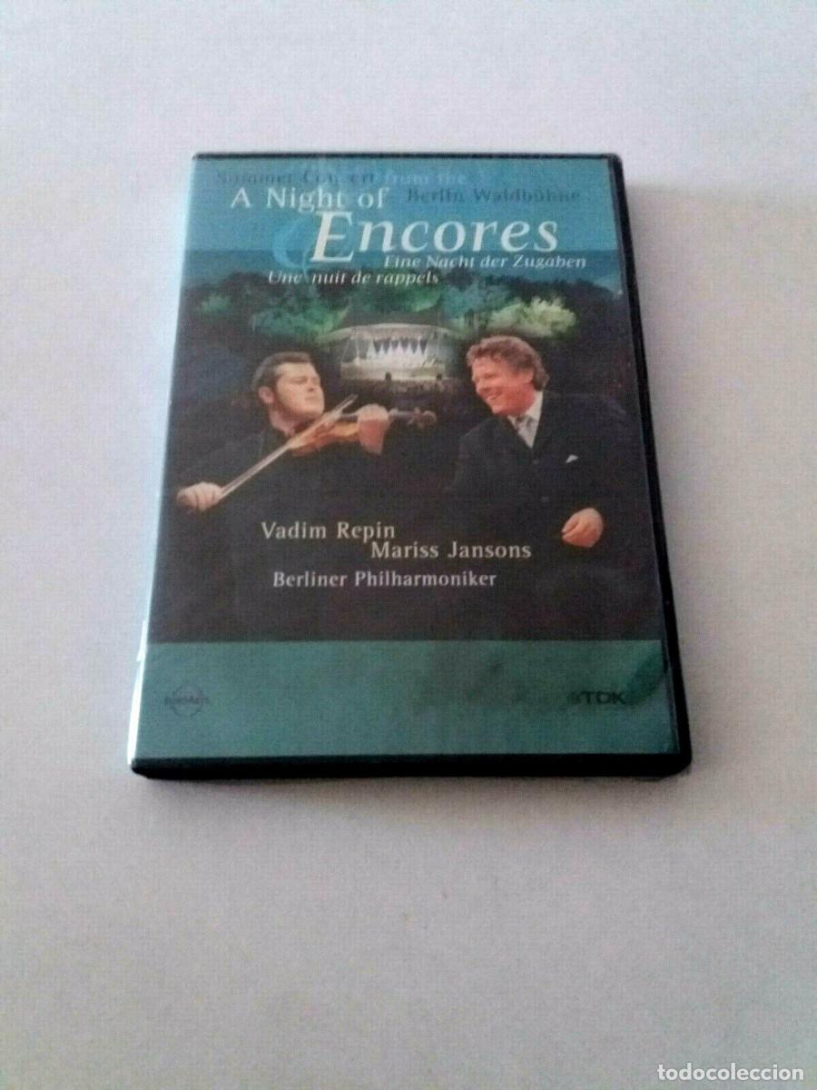 V&iacute;deos y DVD Musicales: DVD &rdquo;A NIGHT OF ENCORES&rdquo; COMO NUEVO VADIM REPIN MARISS JANSONS BERLINER PHILHARM