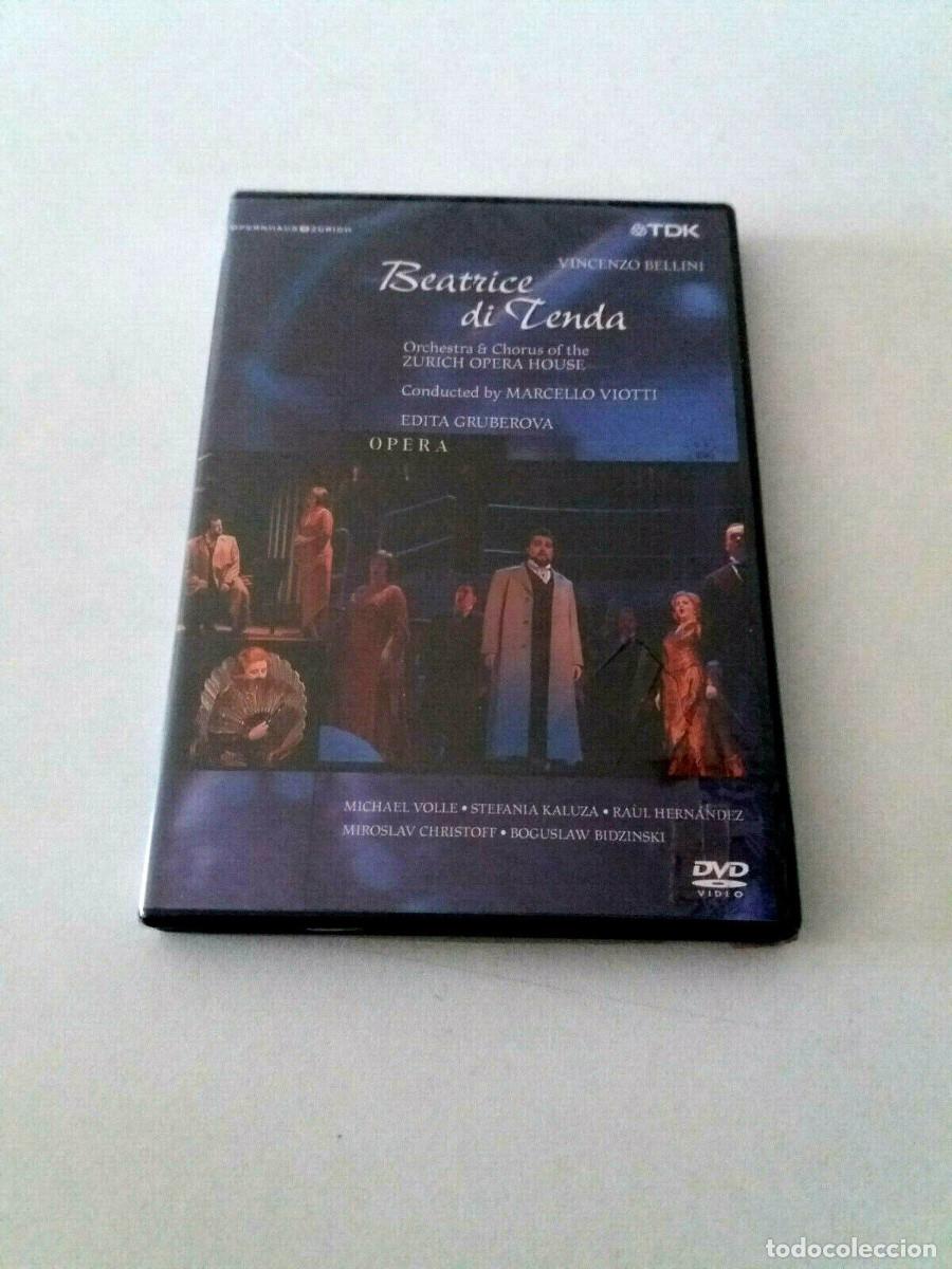 V&iacute;deos y DVD Musicales: DVD &rdquo;BELLINI BEATRICE DI TENDA&rdquo; COMO NUEVO EDITA GRUBEROVA MARCELLO VIOTTI VOLLE