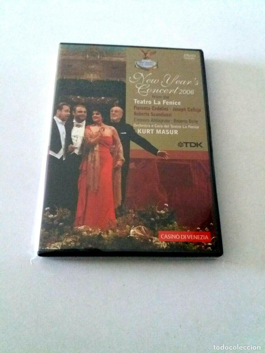 V&iacute;deos y DVD Musicales: DVD &rdquo;NEW YEAR'S CONCERT 2006 TEATRO LA FENICE&rdquo; COMO NUEVO KURT MASUR CEDOLINS CA