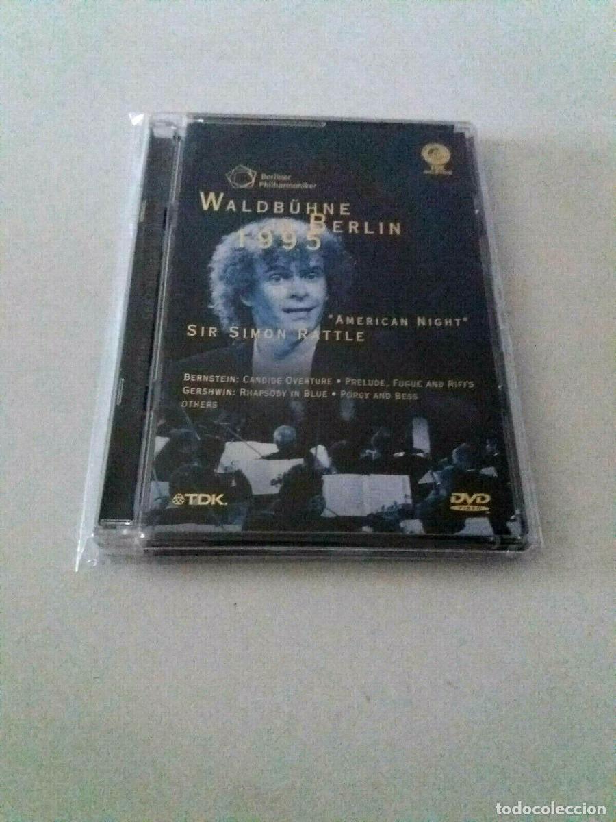 V&iacute;deos y DVD Musicales: DVD &rdquo;SIMON RATTLE AMERICAN NIGHT WALDB&Uuml;HNE IN BERLIN 1995&rdquo; COMO NUEVO BERNSTEIN