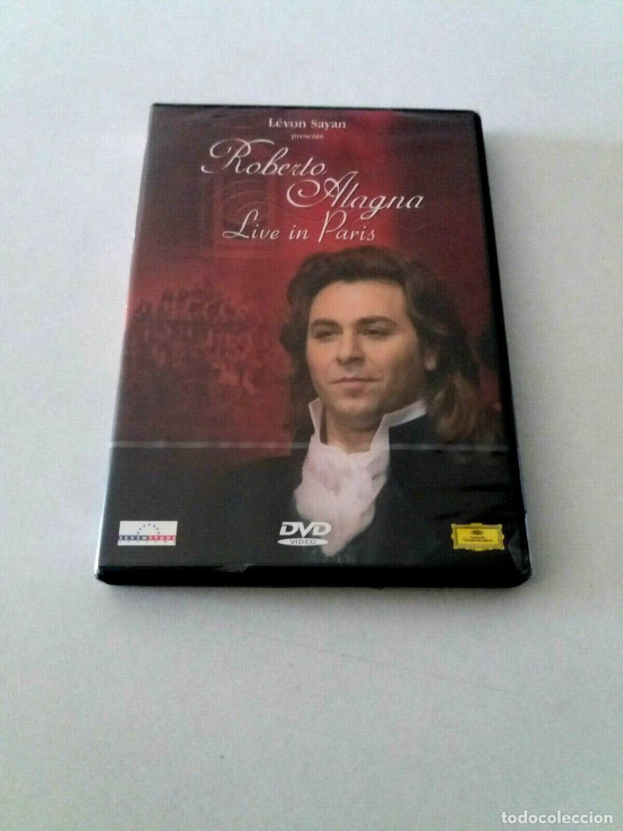 V&iacute;deos y DVD Musicales: DVD &rdquo;ROBERTO ALAGNA LIVE IN PARIS&rdquo; COMO NUEVO LEVON SAYAN