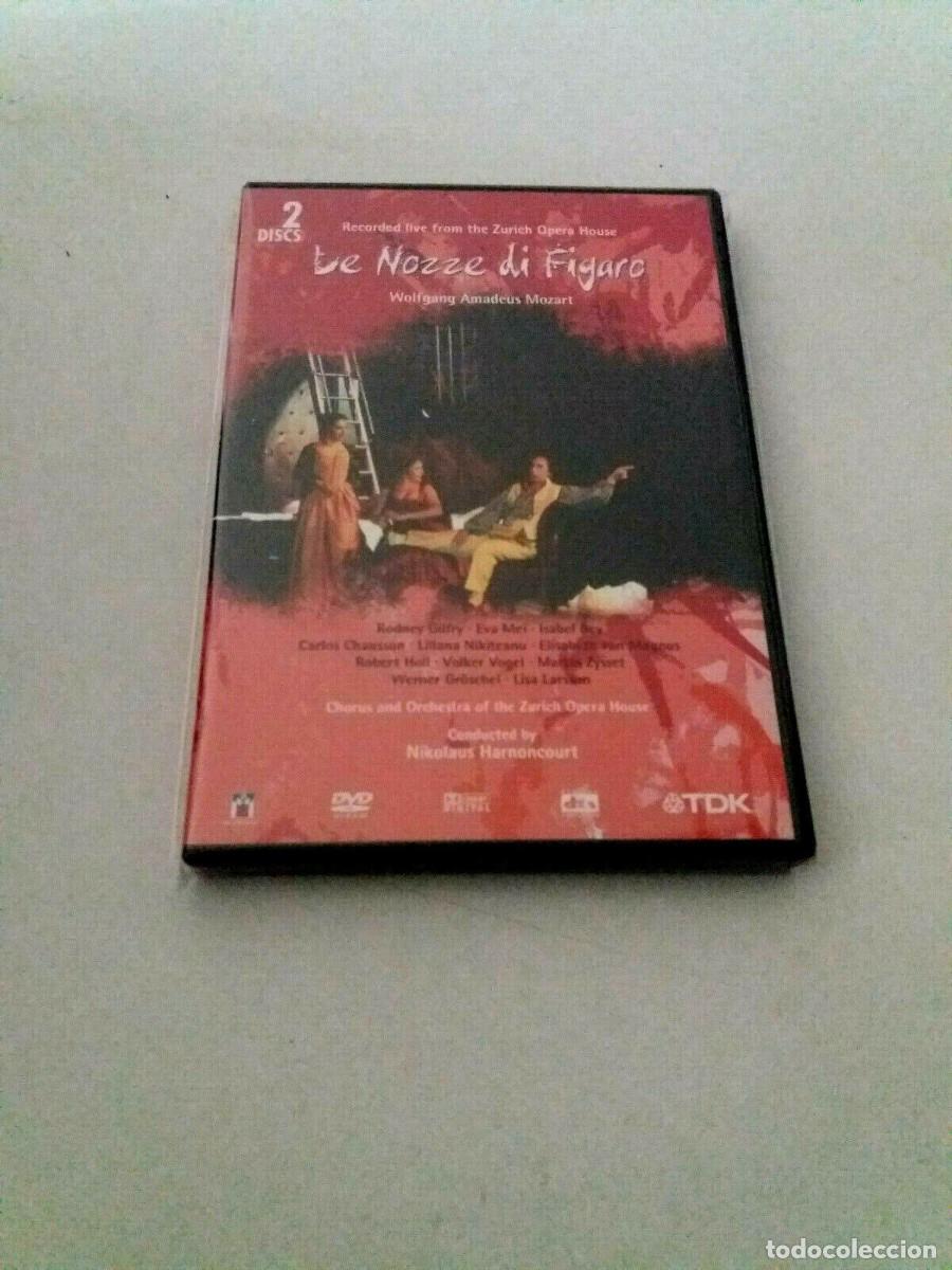 V&iacute;deos y DVD Musicales: DVD &rdquo;MOZART LE NOZZE DI FIGARO&rdquo; 2DVD COMO NUEVO NIKOLAUS HARNONCOURT RODNEY GILF
