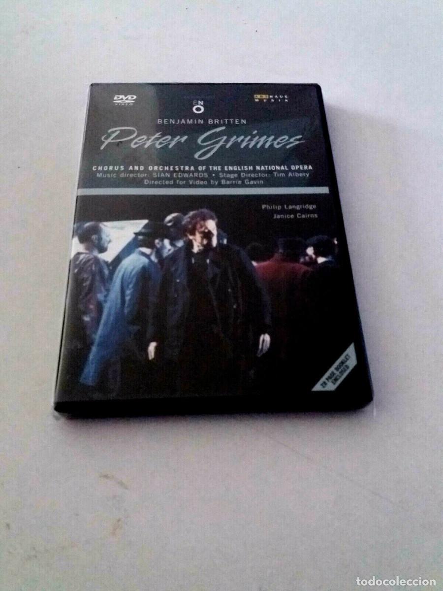 V&iacute;deos y DVD Musicales: DVD &rdquo;BRITTEN PETER GRIMES&rdquo; COMO NUEVO PHILIP LANGRIDGE JANICE CAIRNS DAVID ATHER