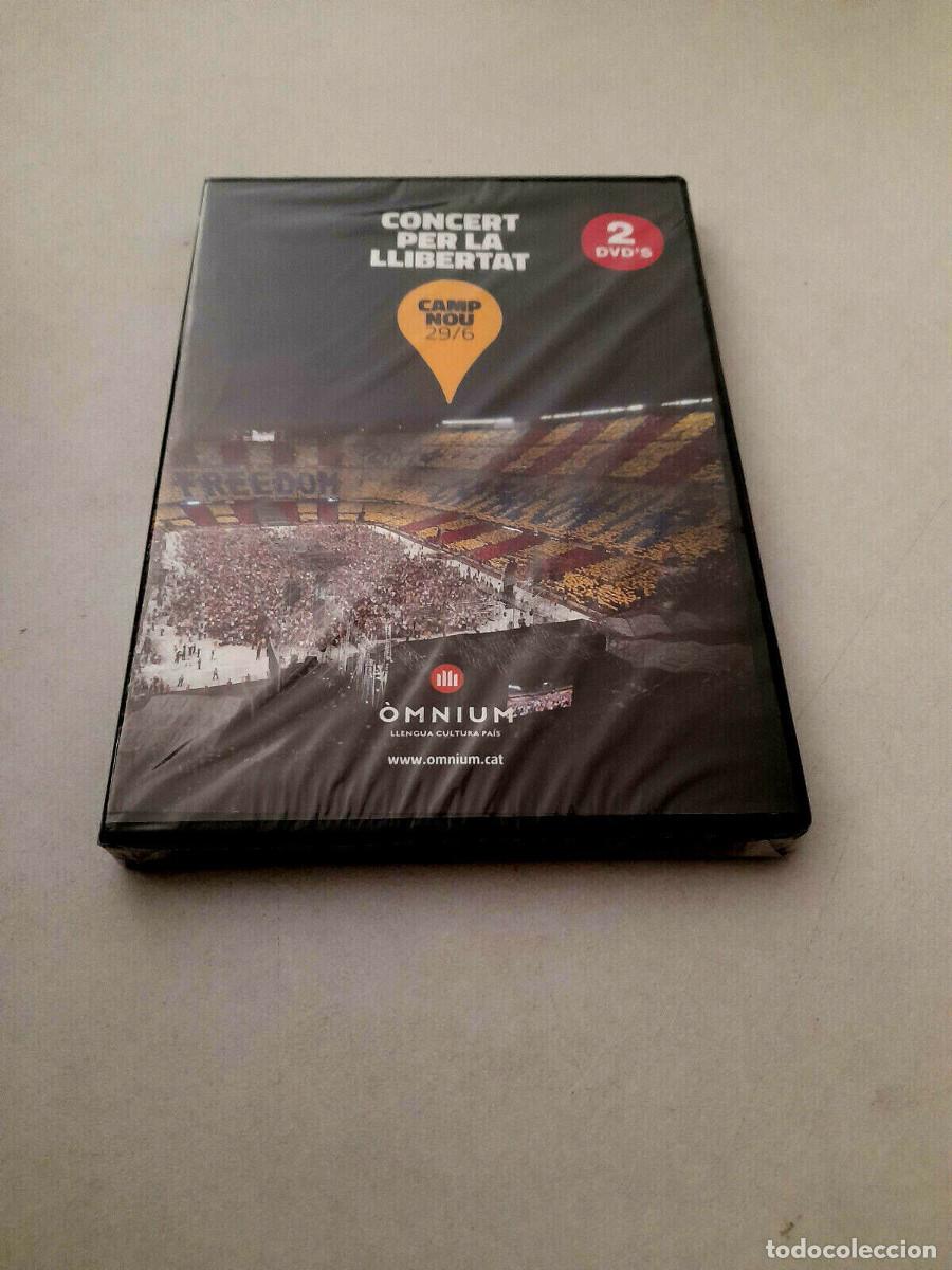 V&iacute;deos y DVD Musicales: DVD &rdquo;CONCERT PER LA LLIBERTAT CAMP NOU 29/6&rdquo; 2DVD PRECINTADO SEALED OMNIUM