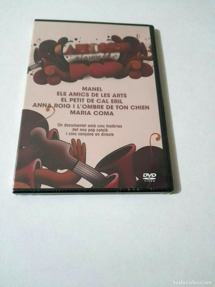 V&iacute;deos y DVD Musicales: DVD &rdquo;CAN&Ccedil;ONS A LA VORA DEL POP&rdquo; DVD PRECINTADO SEALED CAJA SLIM MANEL ELS AMICS