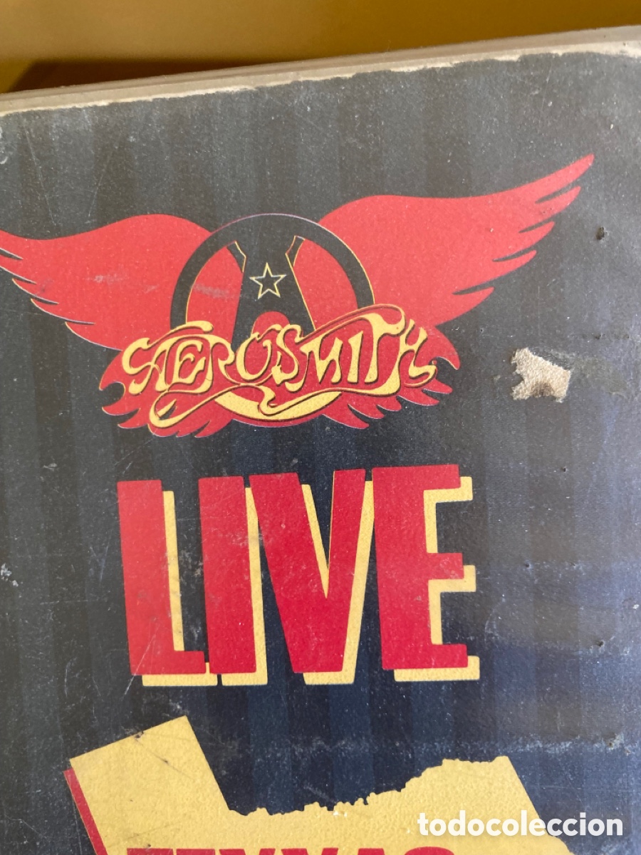 V&iacute;deos y DVD musicales: VHS aerosmith, live 1978 - Foto 2