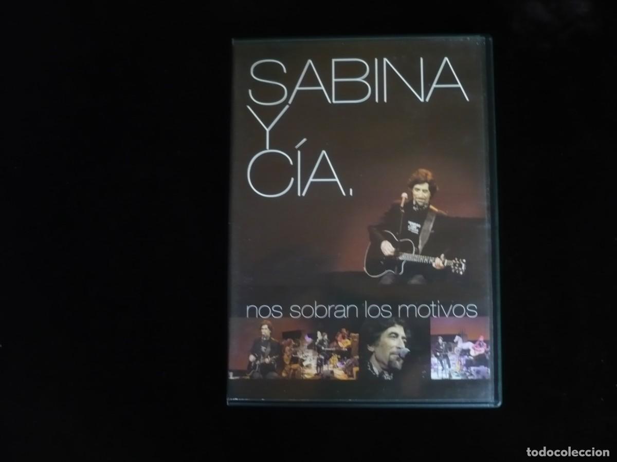 V&iacute;deos y DVD Musicales: sabina y cia - nos sobran los motivos - dvd casi como nuevo