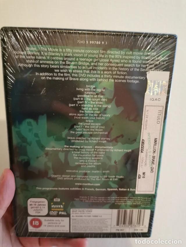 V&iacute;deos y DVD musicales: (Precintado) Marillion - Brave - Foto 2