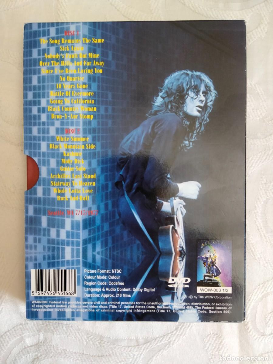 V&iacute;deos y DVD musicales: LED ZEPPELIN - Seattle 1977 (DVD) - Foto 2