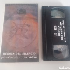 Vídeos y DVD Musicales: PELICULA VHS HEROES DEL SILENCIO PARASIEMPRE LOS VIDEOS 1996 BUNBURY