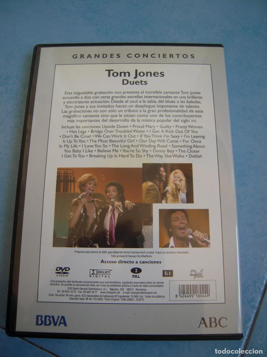 V&iacute;deos y DVD musicales: DVD Tom Jones Duets - Foto 3