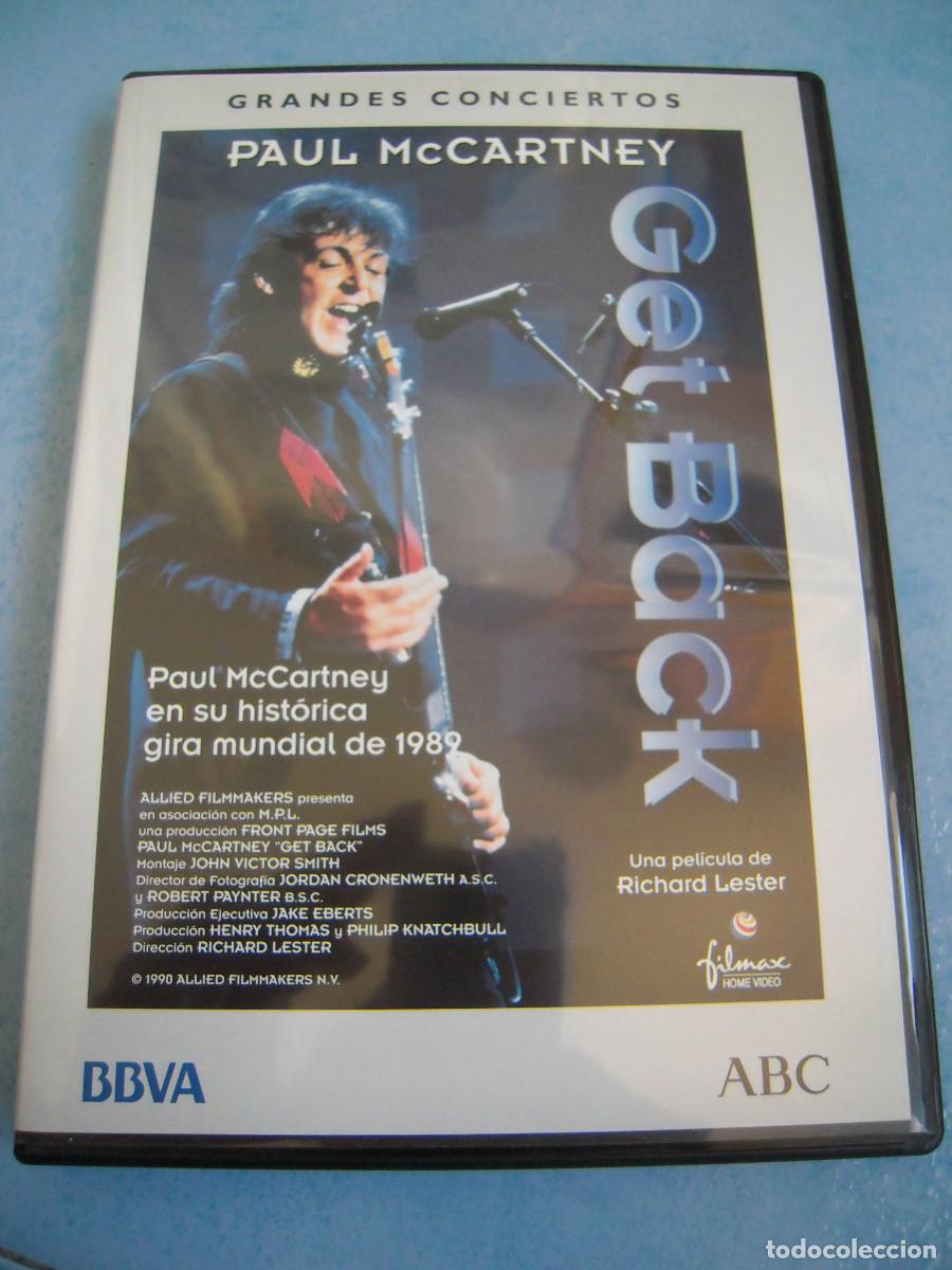 V&iacute;deos y DVD musicales: DVD Paul McCartney Get Back - Foto 1