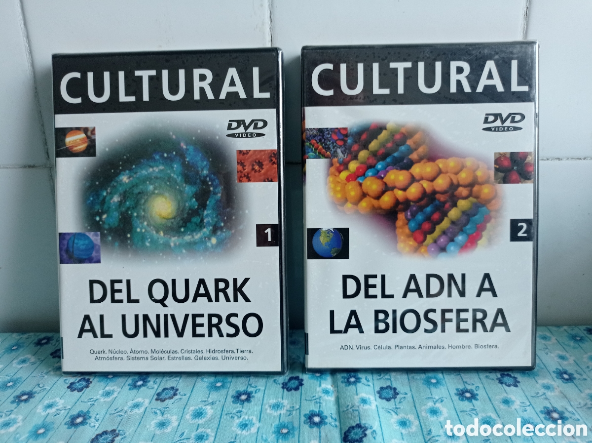 V&iacute;deos y DVD Musicales: CULTURAL 2 DVD, DEL QUARK AL UNIVERSO Y DEL ADN A LA BIOSFERA, PRECINTADOS