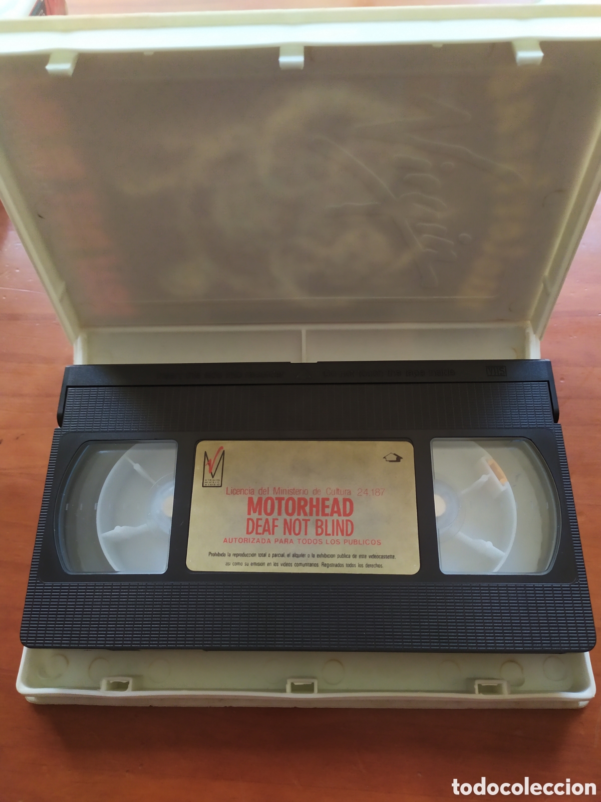 V&iacute;deos y DVD musicales: Motorhead deaf not blind VHS - Foto 3